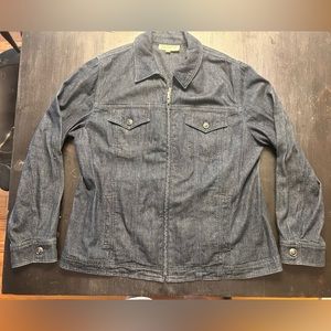Jones New York Sport Women’s soft Jean Jacket Size 1X